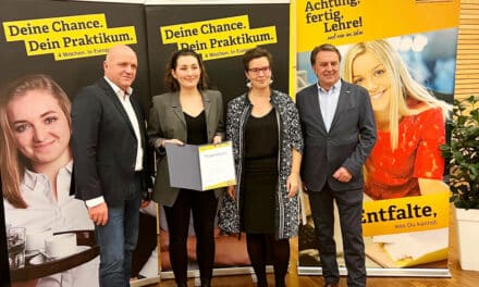 Lehr­lin­ge auf Tour: Han­nah bei Let’s Walz