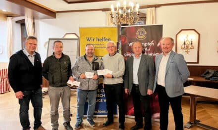 Die Lions schnaps­ten für den guten Zweck