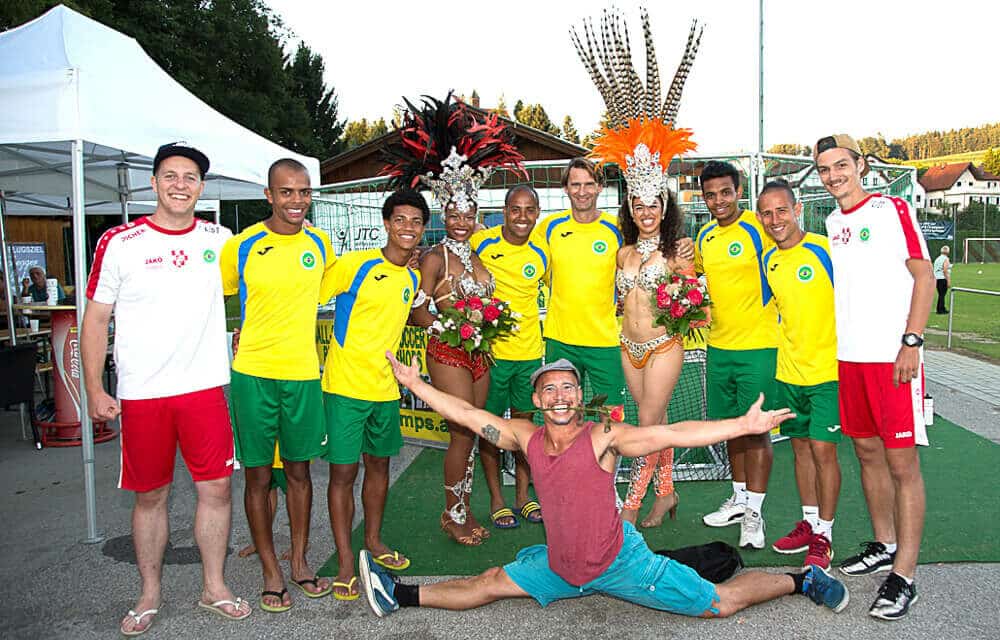 Fuß­ball-Camp mit Brasilien-Stimmung