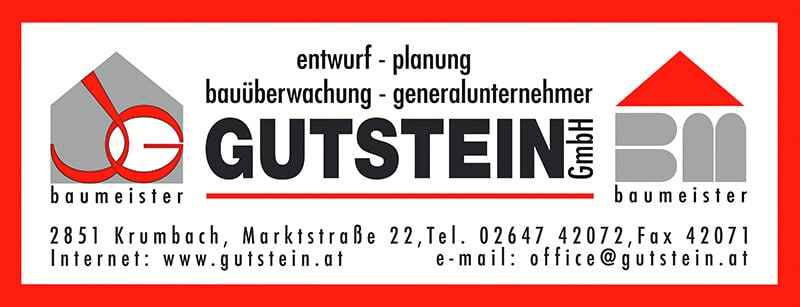 Gutstein - Entwurf-Planung-Bauüberwachung - Generalunternehmer