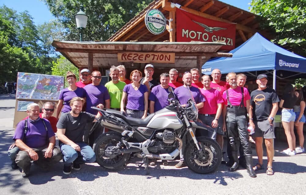 Moto-Guz­zi-Tref­fen in Kirch­berg am Wechsel