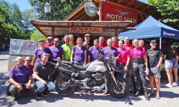 Moto-Guzzi-Treffen in Kirchberg am Wechsel