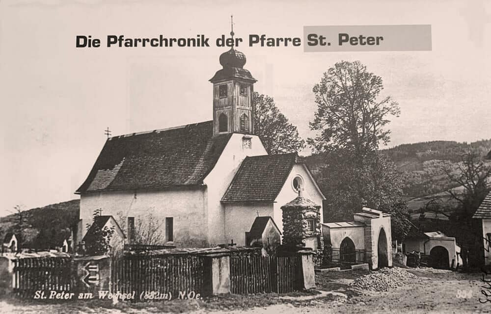 Die goti­sche Kir­che von St. Peter am Neuwald