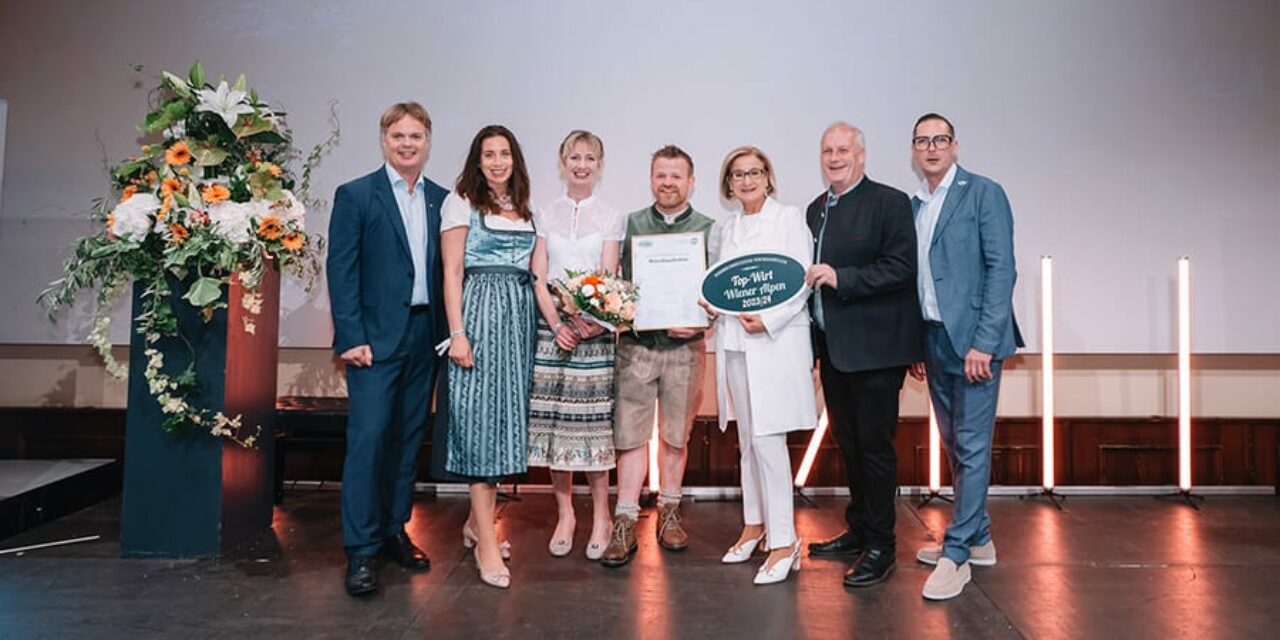 Krum­ba­cher­hof ist Top-Wirt der Wie­ner Alpen