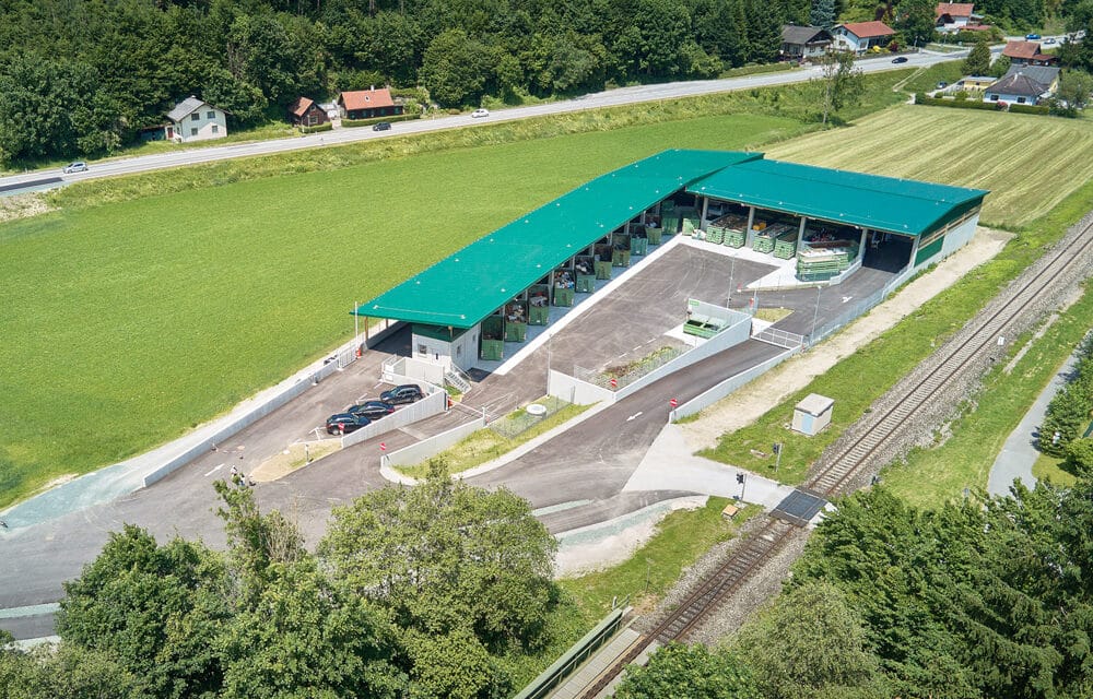 Abfall­sam­mel­zen­trum Grot­ten­dorf eröffnet