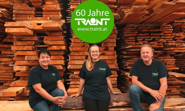 Tra­di­ti­ons­be­trieb mit Zir­be: Fami­lie Traint baut auf Holz