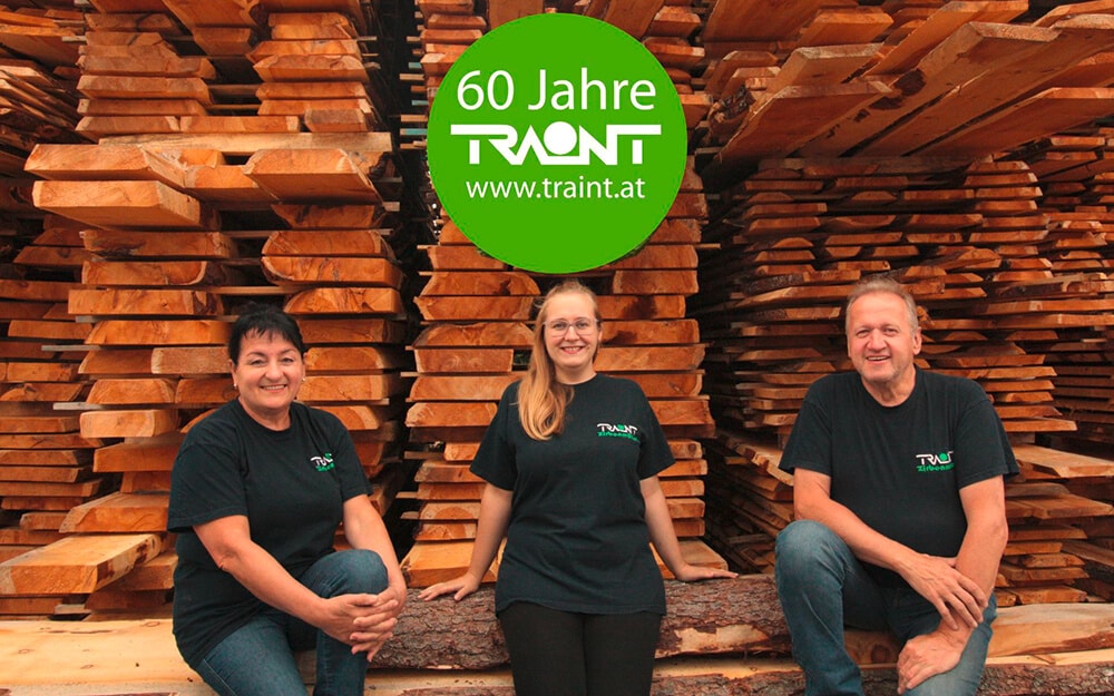 Tra­di­ti­ons­be­trieb mit Zir­be: Fami­lie Traint baut auf Holz