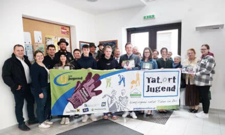 Jugendlicher Einsatz für die Gemeinschaft