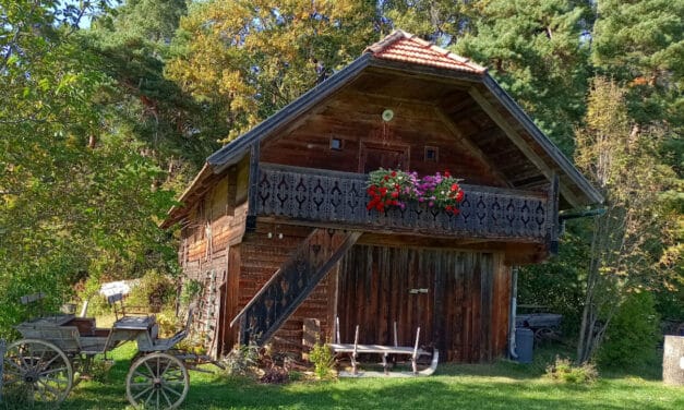 Unterwegs zum „Kutschendörfl“ auf der Mölterner Höhe