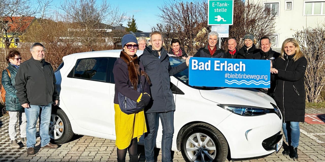 Bad Erlach setzt auf E-Carsharing