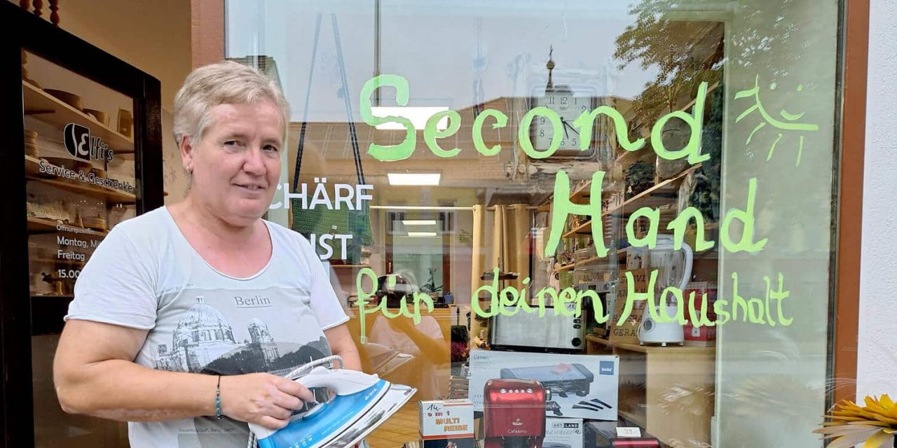 Elfi Körner setzt auf Nachhaltigkeit in ihrem Shop