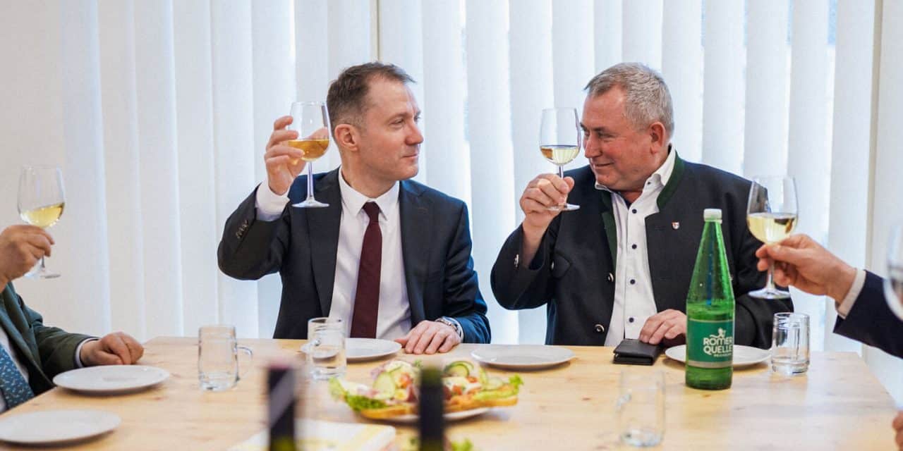 Botschafter auf den Spuren der Bourbonen